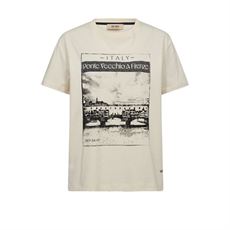 MOS MOSH T-SHIRT, MMANSIE T-SHIRT, ECRU
